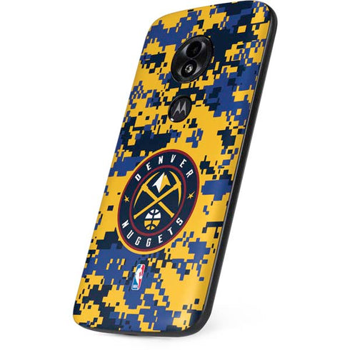 NBA Denver Nuggets Digi Camo Moto E5 Play Skin